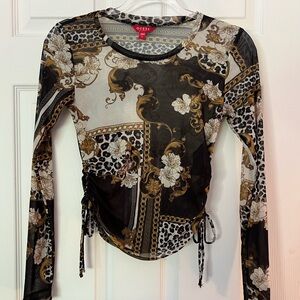 Guess Mesh Long Sleeve